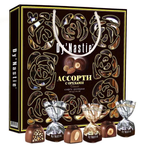 №3 Династия Сумка Конфеты "Классик", 210г      в Чебоксарах